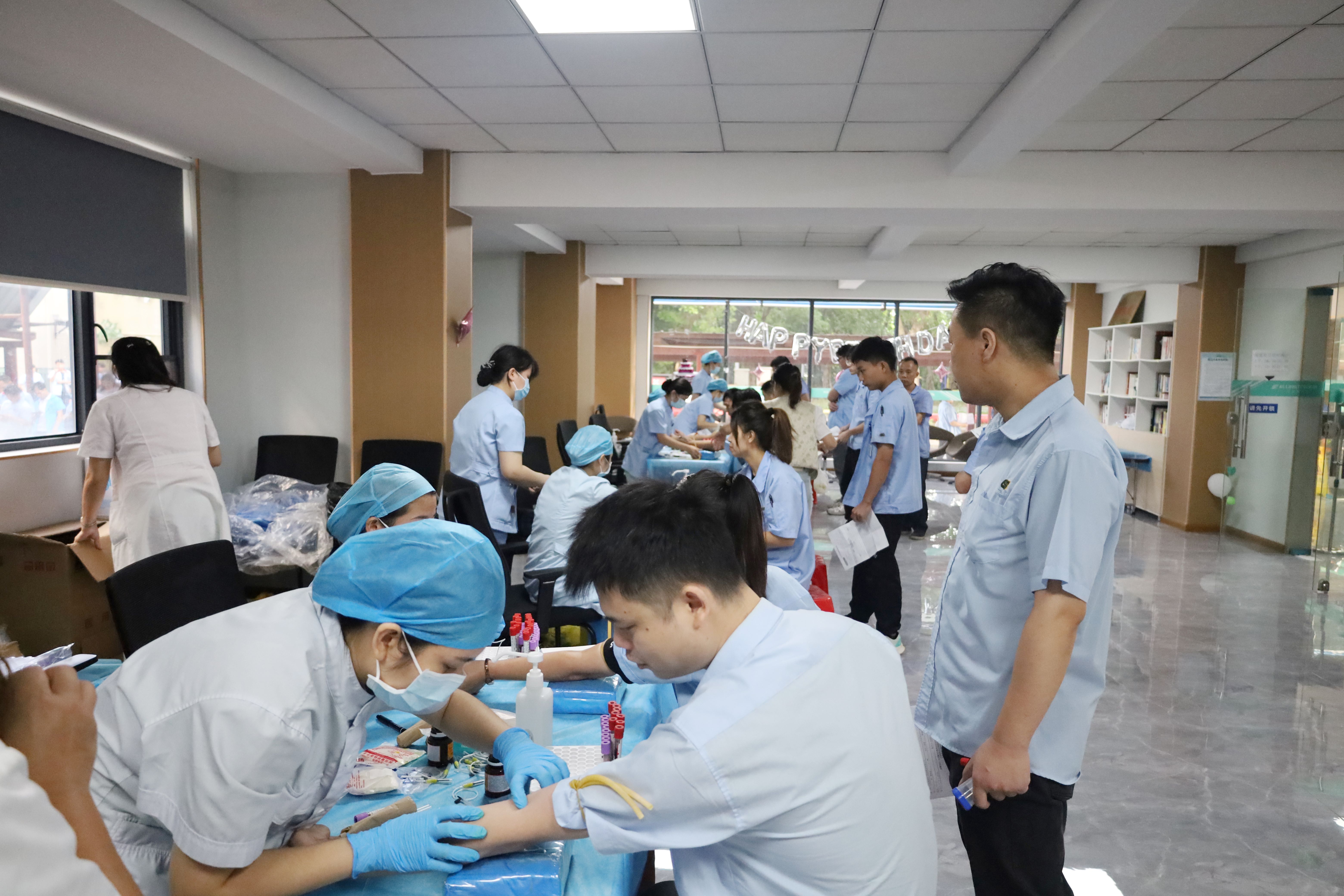 關愛員工，守護健康——依頓電子開展2024年度員工健康體檢活動